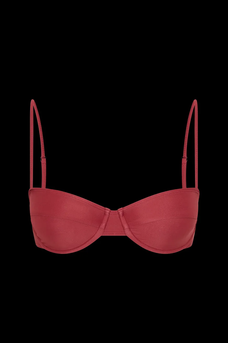 Farrah Bikini Top Wine