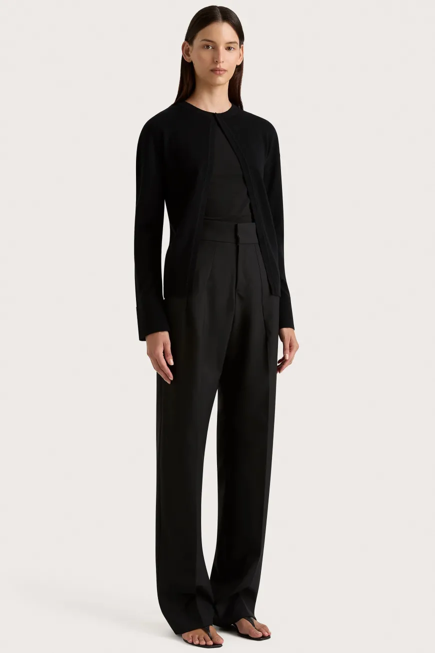 Frederikke Cashmere Cardigan Black