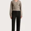 Frederikke Cashmere Sweater Taupe Marle