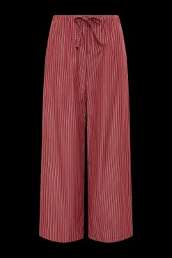 Freja Pant Wine Stripe