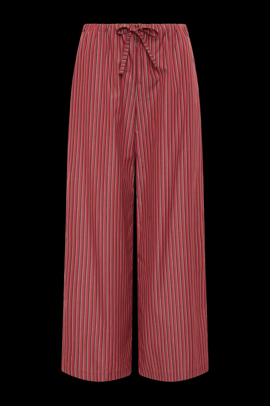 Freja Pant Wine Stripe