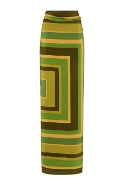 Fátima Pareo Cisco Stripe Palm - Final Sale