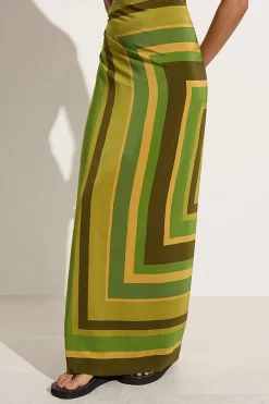 Fátima Pareo Cisco Stripe Palm - Final Sale