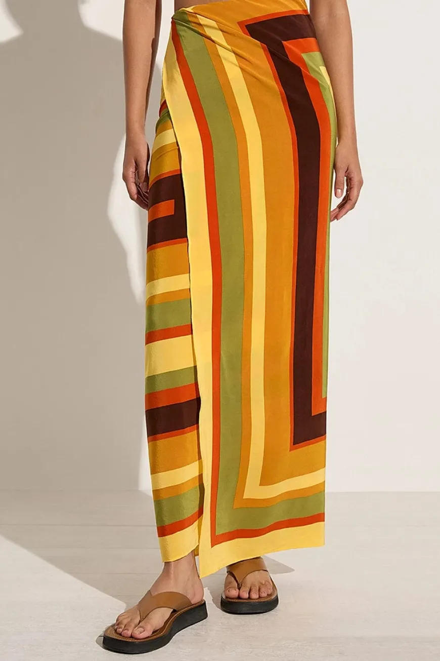 Fátima Pareo Cisco Stripe Sun - Final Sale