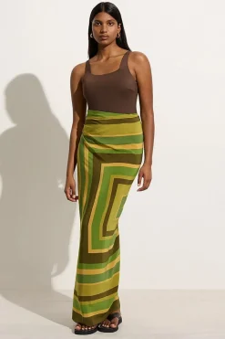 Fátima Pareo Cisco Stripe Palm - Final Sale