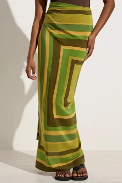 Fátima Pareo Cisco Stripe Palm - Final Sale