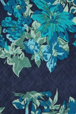 Garcia Maxi Dress Escala Floral Navy - Final Sale