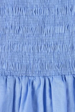 Geriba Midi Dress Mid Blue