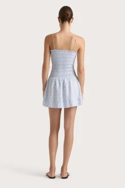 Geriba Mini Dress Leilani Mid Blue
