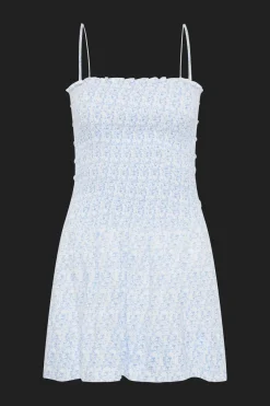 Geriba Mini Dress Leilani Mid Blue