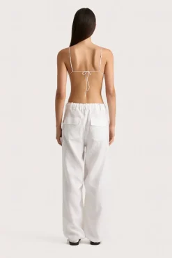 Geriba Pant White
