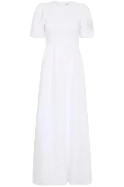 Gloria Midi Dress White - Final Sale