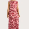 Ilride Maxi Dress Heuchera Print