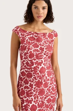 Ilride Maxi Dress Heuchera Print