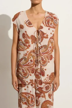 Ionica Top Alessia Paisley - Final Sale