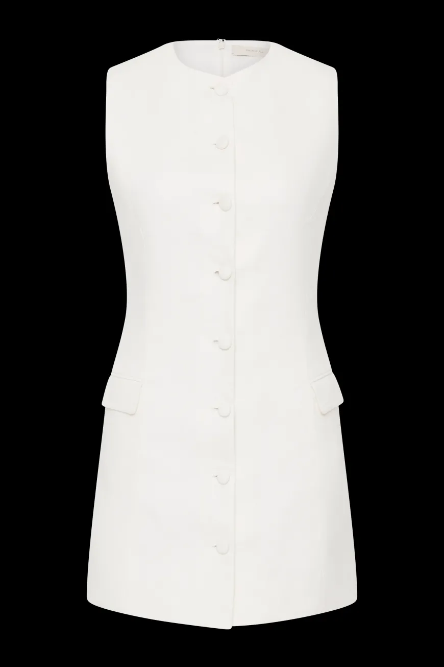 Jane Mini Dress White