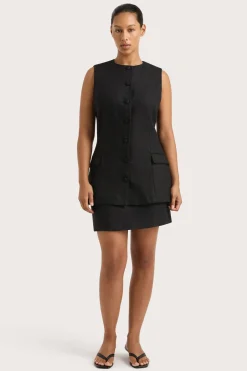 Jane Mini Skirt Black