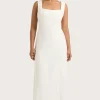 Lais Midi Dress White