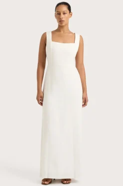 Lais Midi Dress White