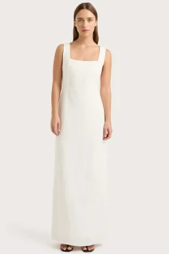 Lais Midi Dress White