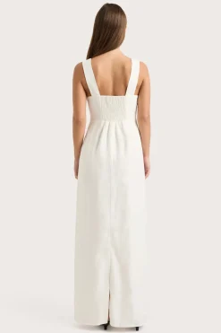 Lais Midi Dress White