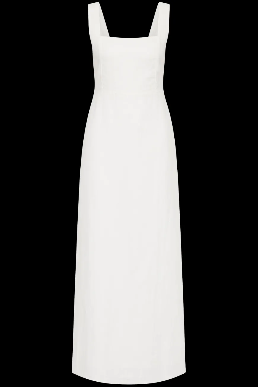 Lais Midi Dress White