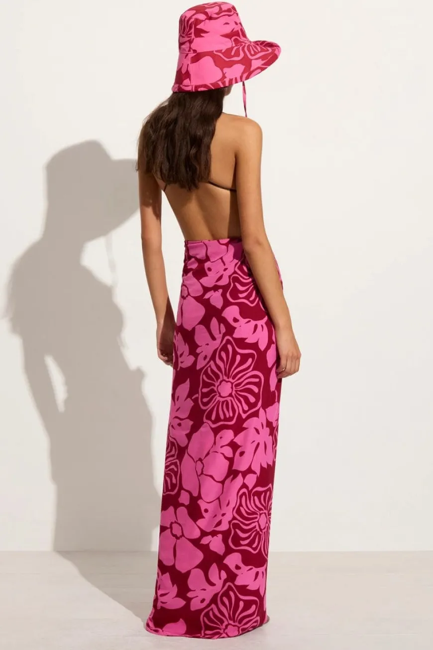 Le Bas Sun Hat Mica Floral Pink - Final Sale