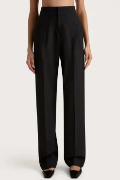 Lena High Waisted Pant Black