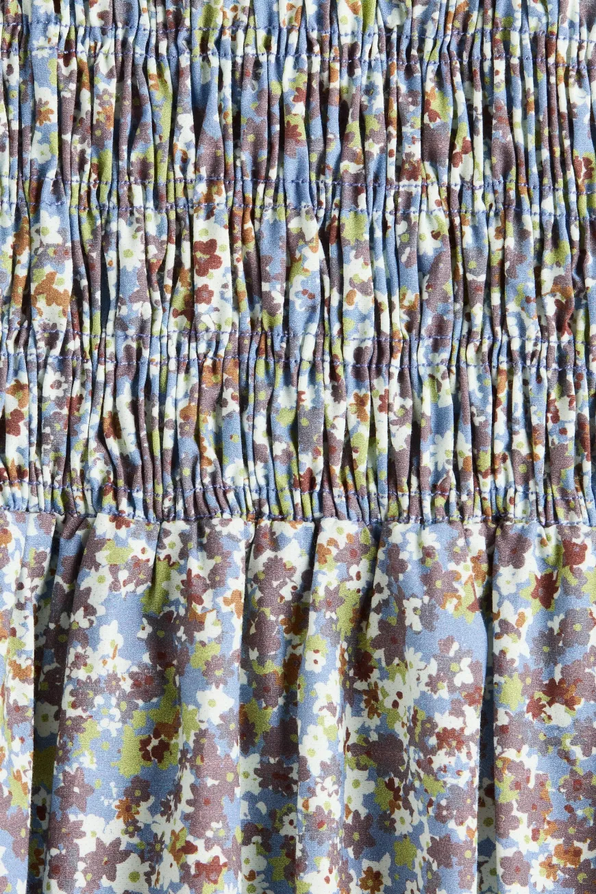 Lene Midi Dress Meander Blue