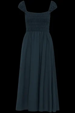 Lene Midi Dress Navy