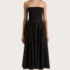 Lida Midi Dress Black