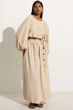 Lido Skirt Creme - Final Sale