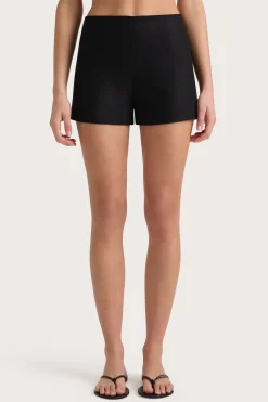 Lila Mini Shorts Black