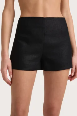 Lila Mini Shorts Black