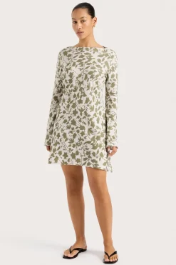 Lilou Mini Dress Poplar Sage