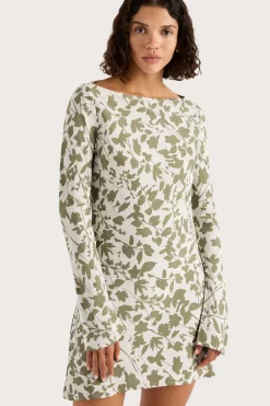Lilou Mini Dress Poplar Sage