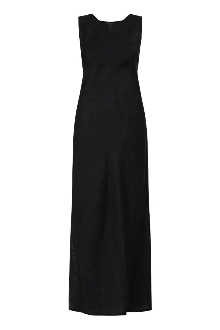 Lobo Maxi Dress Black - Final Sale