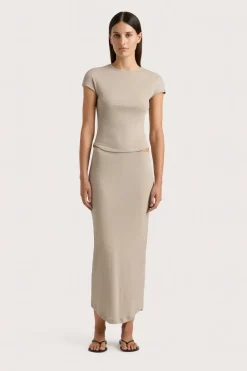 Loire Skirt Taupe