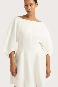 Lowen Mini Dress White