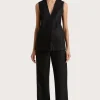 Lulea Wrap Vest Black