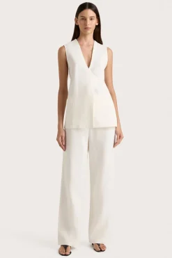 Lulea Wrap Vest White