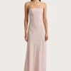Lusia Maxi Dress Oliander Blush