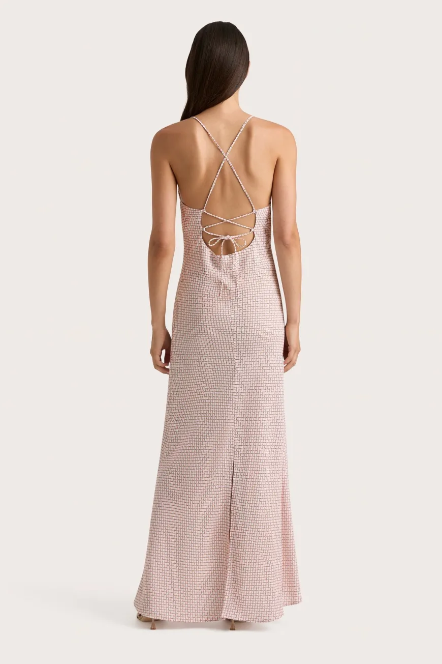 Lusia Maxi Dress Oliander Blush