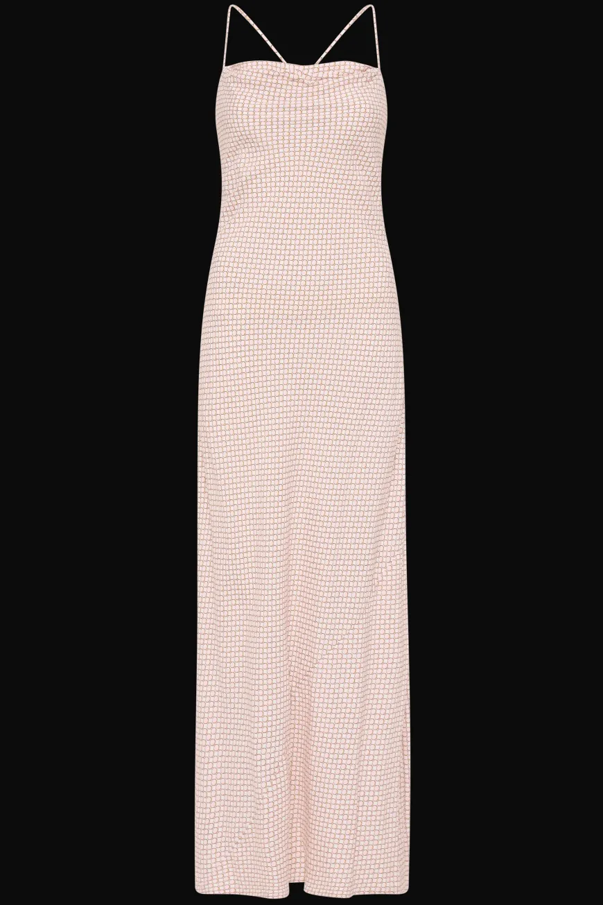 Lusia Maxi Dress Oliander Blush
