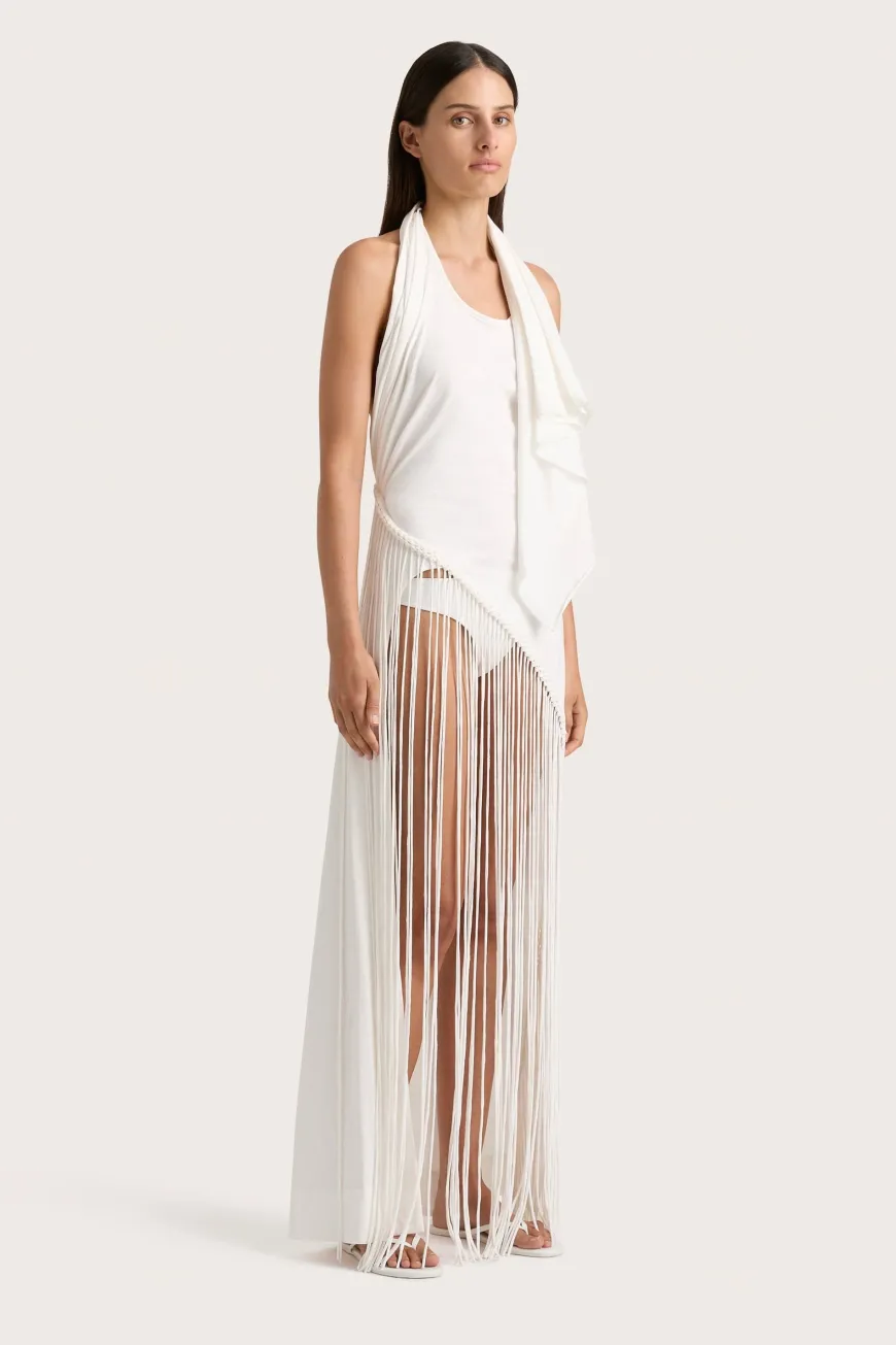Maceio Maxi Dress White