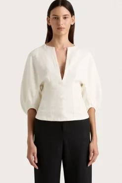 Maia Top White