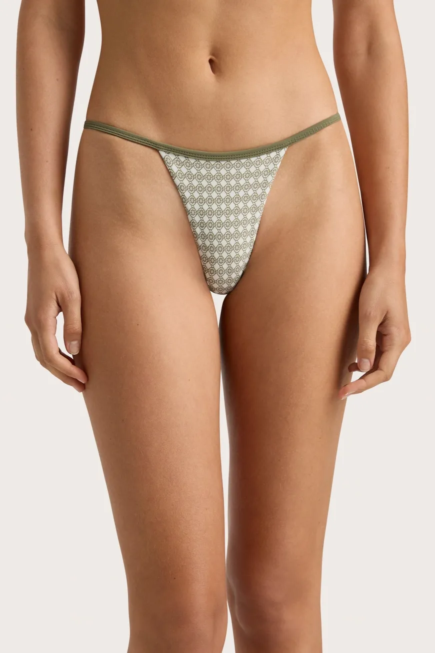 Manon Bikini Bottom Oliander Khaki