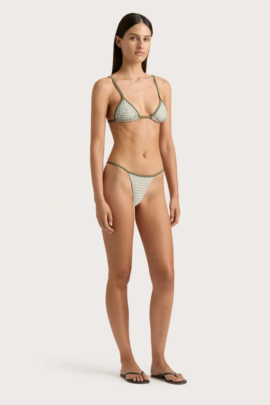 Manon Bikini Top Oliander Khaki