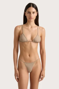Manon Bikini Top Taupe
