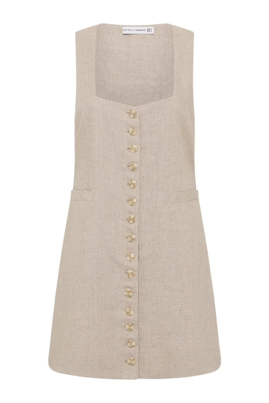 Marinia Mini Dress Natural